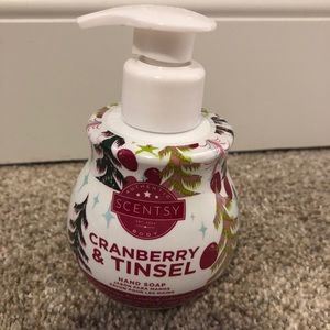 Scentsy cranberry and tensal soap